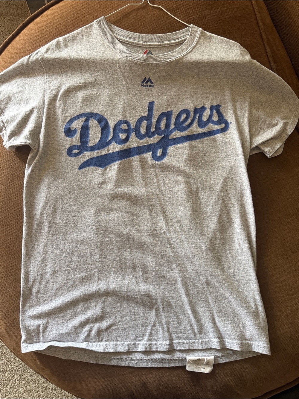 Gray Dodgers Kershaw Jersey Shirt